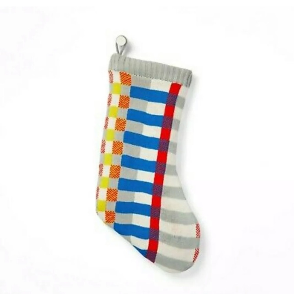 LEGO Target Christmas Stocking Block Stripe Sweater Knit Holiday 2021 Exclusive